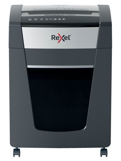 Rexel Momentum Extra P420+ krysskutt makuleringsmaskin P-4 Rexel Momentum Extra P420+ krysskutt makuleringsmaskin P-4