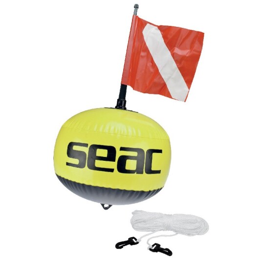 Seac bøje med flag Seac bøje med flag