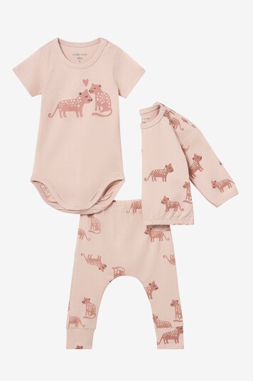 Ellos Collection - Klessett Novah 3 deler - Rosa