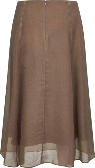 Brunello Cucinelli, Dame, Skjørt, Brun, M,