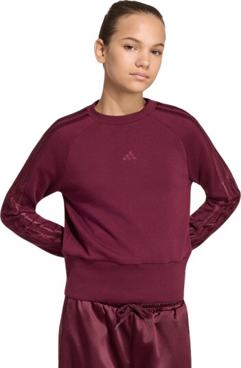 Adidas Collegegenser Barn Satin Bordeaux 140 cm