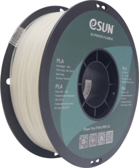 Esun Pla Luminous Green Filament Lysende Pla 1.75 Mm 1 Kg (Langtidsfluorescerende) 1 Kg