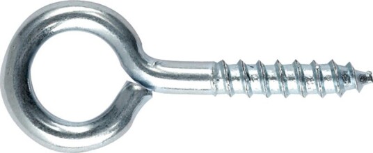 Nkt Fasteners Øyeskrue Sølv 12,0x25x3,6mm 100 Stk