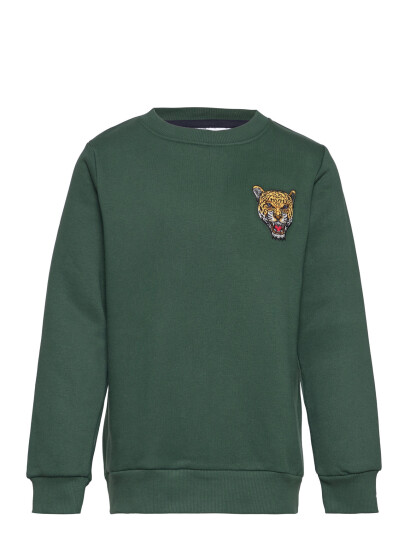 The New Tndavid Sweatshirt Green 98-104