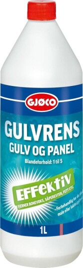 Gjøco gulv- og panelrens 1 l