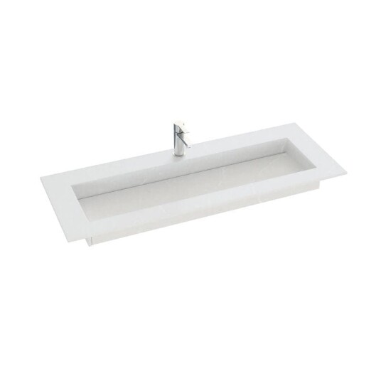 Dansani Inzo Angular D45,50cm Silestone Desert Silver 160-179cm