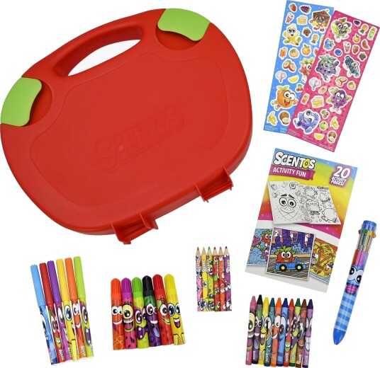 AMO Scentos On-The-Go Activity Carry Case Red ONE SIZE AMO Scentos On-The-Go Activity Carry Case Red ONE SIZE