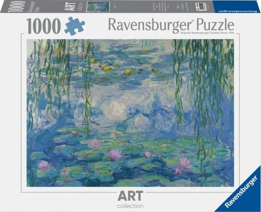 Ravensburger Puslespill 1000 Brikker Monet Vannliljer Ravensburger Puslespill 1000 Brikker Monet Vannliljer