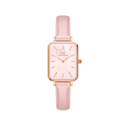 Daniel Wellington DW Watch Quadro Cherry Blossom 20x26mm MIC Rose Gold
