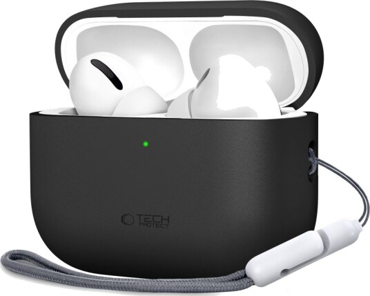 Tech Protect AirPods Pro 3 silikonetui Svart
