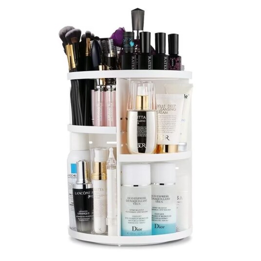Avery® 360º Rotating Cosmetics Organizer Hvit