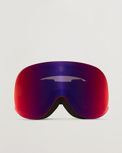 Moncler Lunettes Snowflare Ski Goggles Black/Red Moncler Lunettes Snowflare Ski Goggles Black/Red