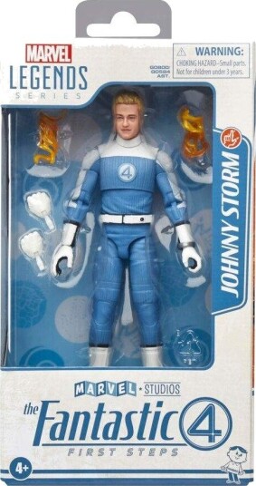 Northix Fantastic Four Johnny Storm Actionfigur 15 cm