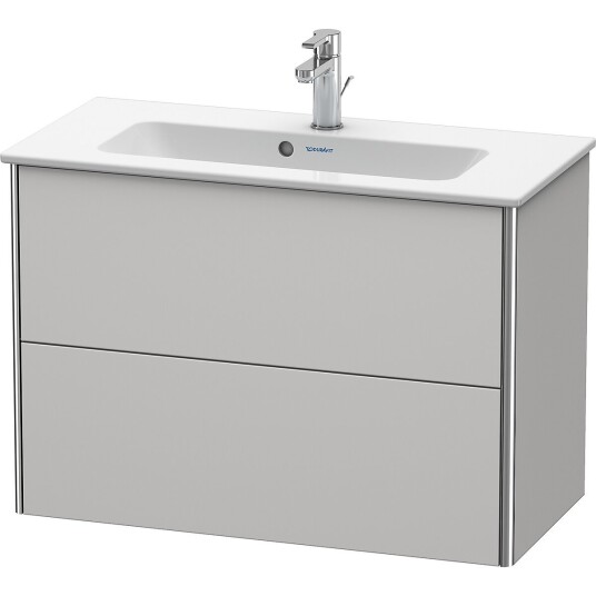 Duravit Xsquare Servantskap m/2 skuffer 610x560x388 mm Nordisk Hvit Matt