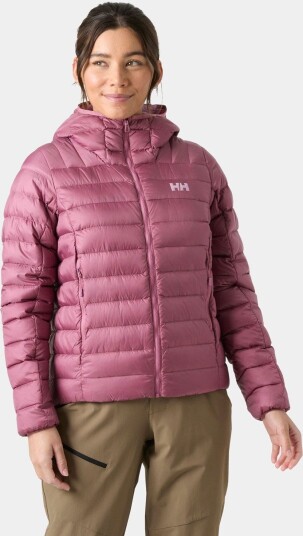 Helly Hansen Verglas Dunjakke Med Hette 2.0 Dame Rosa L