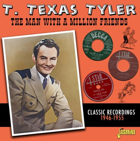 T. Texas Tyler Man With A Million Friends: Classic Recordings CD