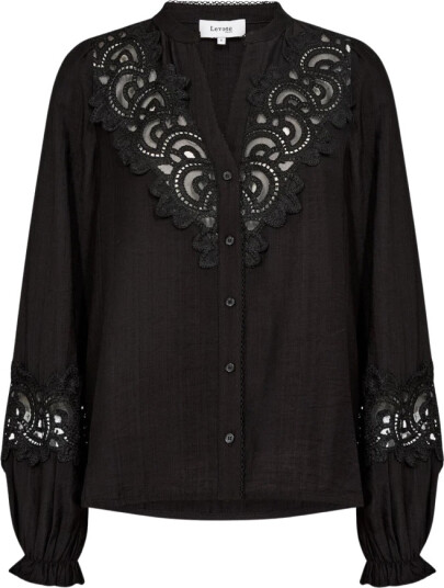 Levete Room Dame Bluser & Skjorter Svart XL,