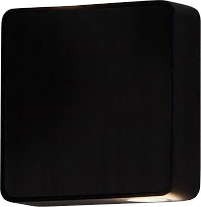 Pax 100  Sort RAL9005  10 X 10cm  Dimbar