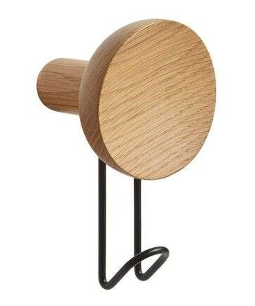 Woud - Around Wall Hanger Large White/Oak/Black