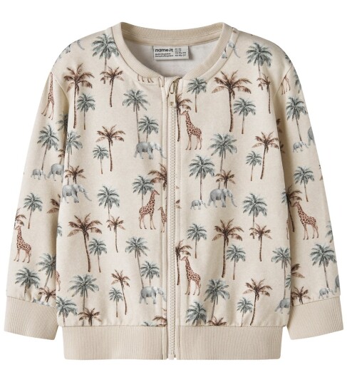 Name It Cardigan   Genser   NmmHenry   Peyote Melange   Name It   2 år 92   Cardigan   Beige
