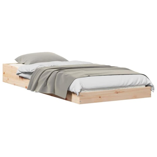  Sengestamme Brun 80 x 200 cm Heltre furu