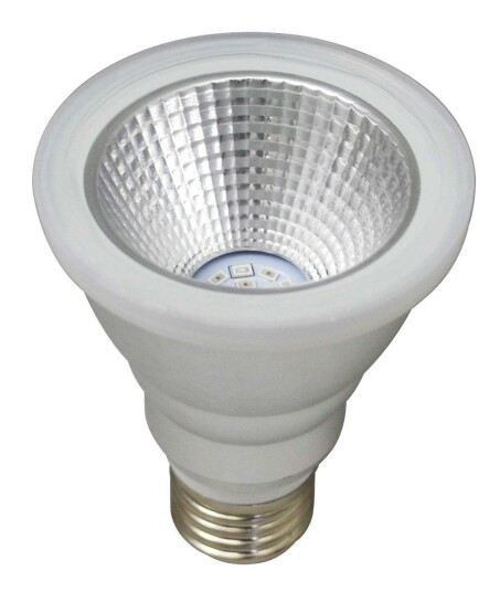 PR Home LED-pære E27 Hvit 30° 7W Grå