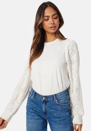 Object Collectors Item Feodora Caro L/S Top Cloud Dancer L