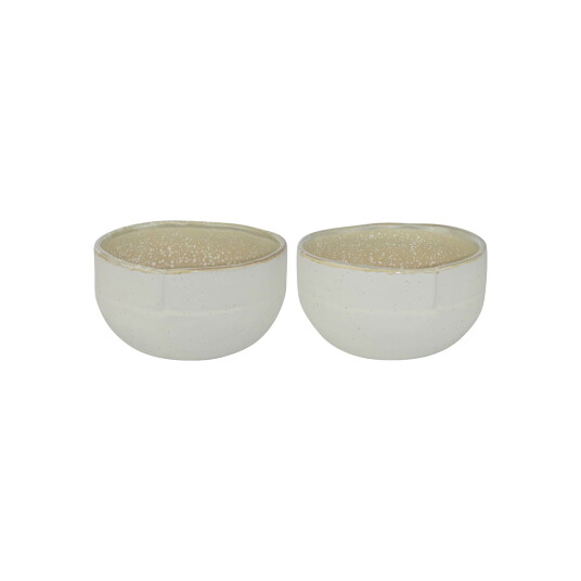 Mette Ditmer Sand Grain skål Ø 10 cm 2-pakning Straw Mette Ditmer Sand Grain skål Ø 10 cm 2-pakning Straw