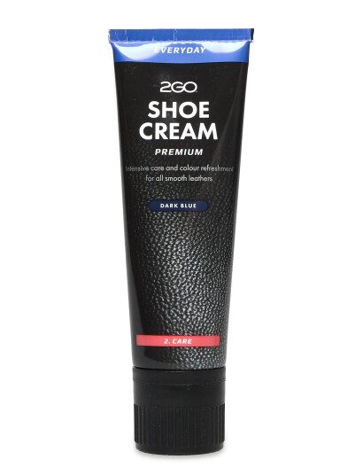 2GO 2Go Shoe Cream Tube - Black - 80 ml