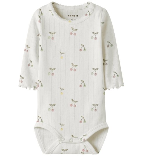 Name It Nbfficherry Ls Body   Cream   68