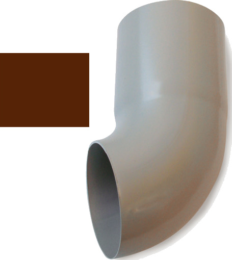 Plastmo vanntut, Ø90mm, brun