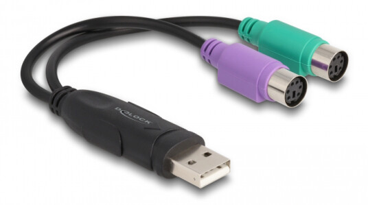 DELOCK USB to PS/2 Adapter