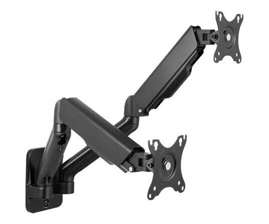 LogiLink Dual monitor wall mount 17-32" gas spring 90-540 mm LogiLink Dual monitor wall mount 17-32" gas spring 90-540 mm