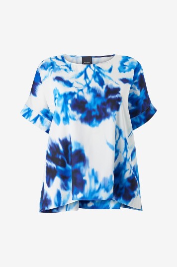Persona By Marina Rinaldi Bluse Magnete Blå