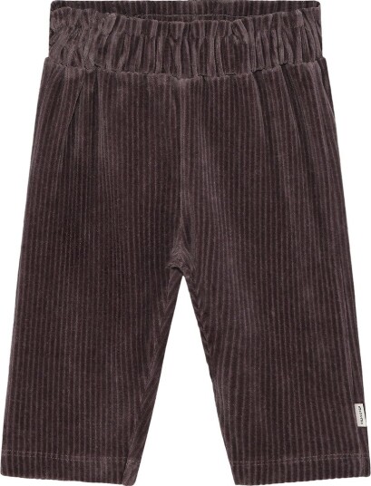 Minymo Pants Velour PLUM TRUFFLE 86 Minymo Pants Velour PLUM TRUFFLE 86