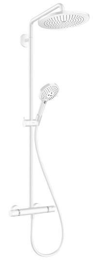 Hansgrohe Croma Select S Showerpipe 280 Ø280 mm, 1jet, Hvit Matt Hansgrohe Croma Select S Showerpipe 280 Ø280 mm, 1jet, Hvit Matt