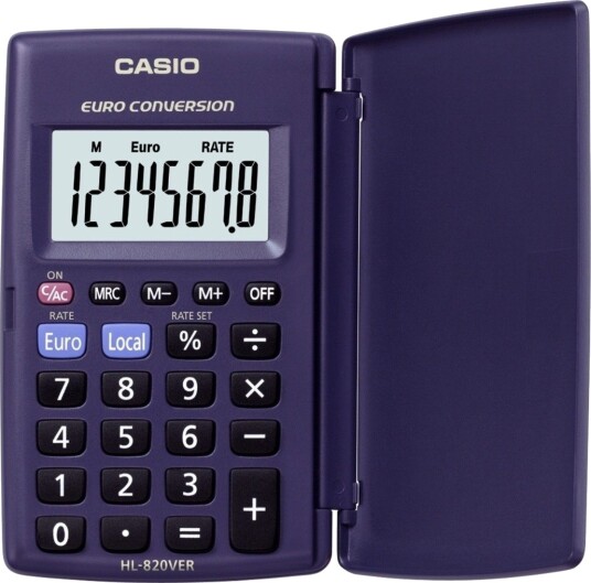 Casio Lommeregner HL-820VERA Casio Lommeregner HL-820VERA