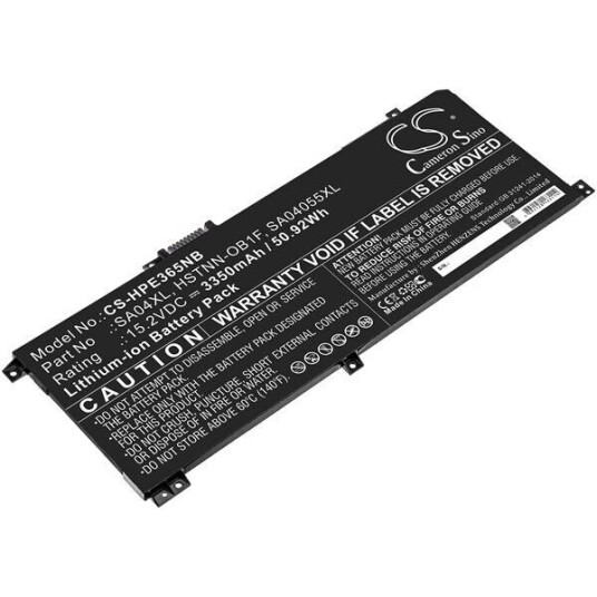 HP Envy X360 15-DR0090CA batteri (3350 mAh 15.4 V, Sort) HP Envy X360 15-DR0090CA batteri (3350 mAh 15.4 V, Sort)