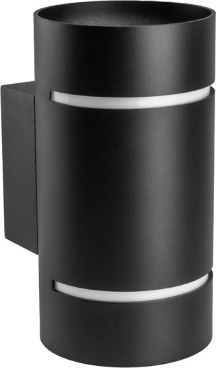 Spectrum SQUALLA LUMO G9 VEGGLAMPE 230V IP20 80X150 SORT RUND