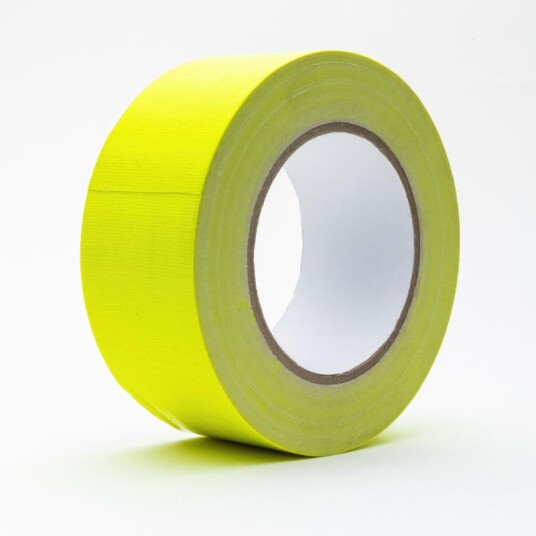 Neon Glow Tape 19 mm (gul)