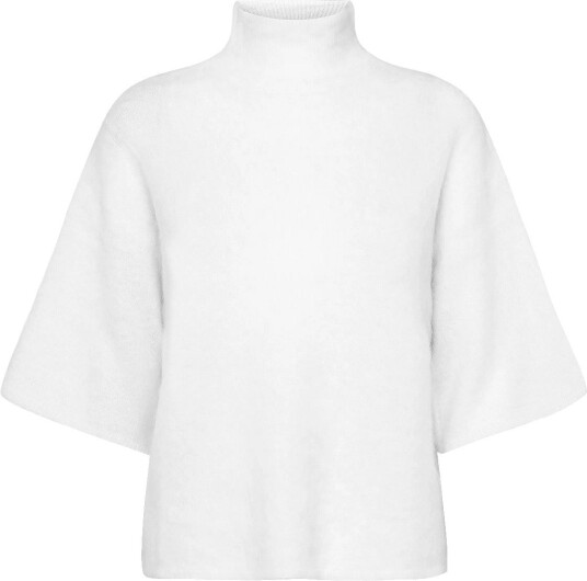YAS Yastilde 2/4 Mohair Blend Knit Pullover PRISTINE S