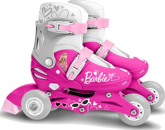 Barbie Justerbare Rulleskøyter Størrelse 27-30 Barbie Utendørs Lek Barbie Justerbare Rulleskøyter Størrelse 27-30 Barbie Utendørs Lek