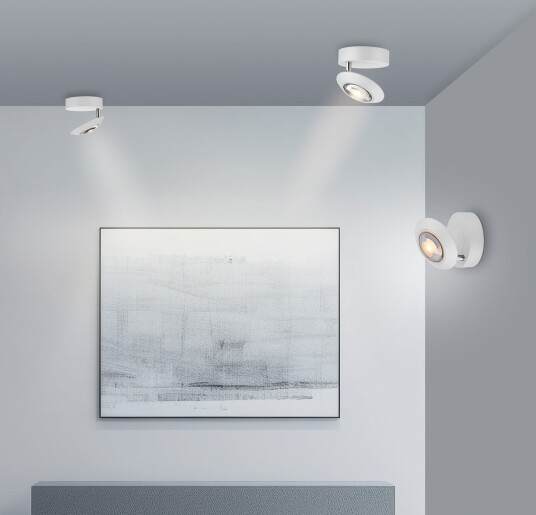 Taklampe PURE Oculis dimmbar Hvit Stue Metall Moderne 20 Hvit