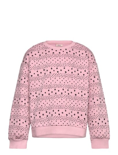 Kids Only Kmgappalosa L/S Loose Life Pullo Bru Swt Pink 116
