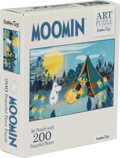 Moomin Art Puzzle 200stk Blå