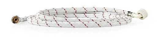 Nedis Nylon Inlet Hose | 1/2'' | 3/4'' | 10 Bar | 90 °C | 4.00 m | Bruksområde: Dish / Washing Machine | Nylon | Hvit / Rød Nedis Nylon Inlet Hose | 1/2'' | 3/4'' | 10 Bar | 90 °C | 4.00 m | Bruksområde: Dish / Washing Machine | Nylon | Hvit / Rød