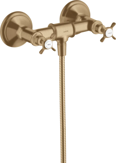 Axor Montreux 2-greps Dusjbatteri CC 170 mm, Børstet Bronse Axor Montreux 2-greps Dusjbatteri CC 170 mm, Børstet Bronse