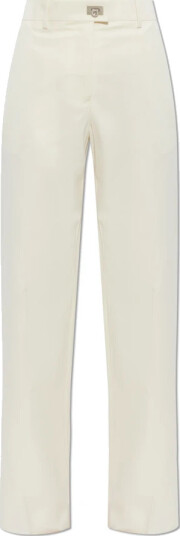 Ferragamo Dame Bukser Hvit XS, Ferragamo Dame Bukser Hvit XS,