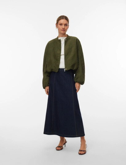 Vero Moda Vmkathy Ls Bomber Wvn Exp Khaki green L