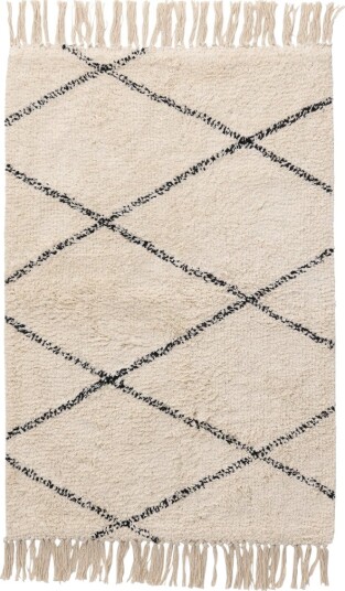 Venture Design Thelma teppe Hvit 80 x 50 cm Hvit Venture Design Thelma teppe Hvit 80 x 50 cm Hvit